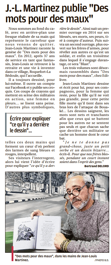 Article_La Provence Aubagne-La Ciotat_Jean-Louis Martinez_2017_Edilivre