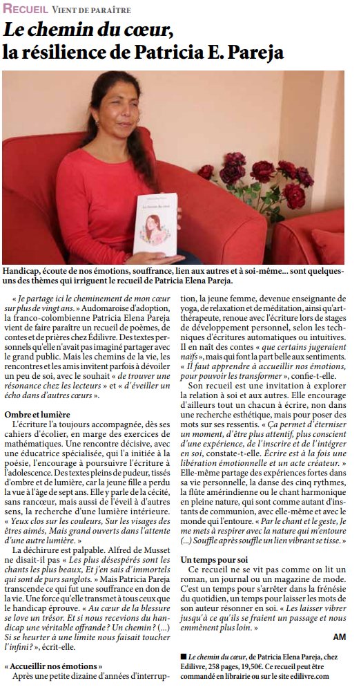 article__L'indépendant_Patricia_Elena_Pareja_2018_Edilivre