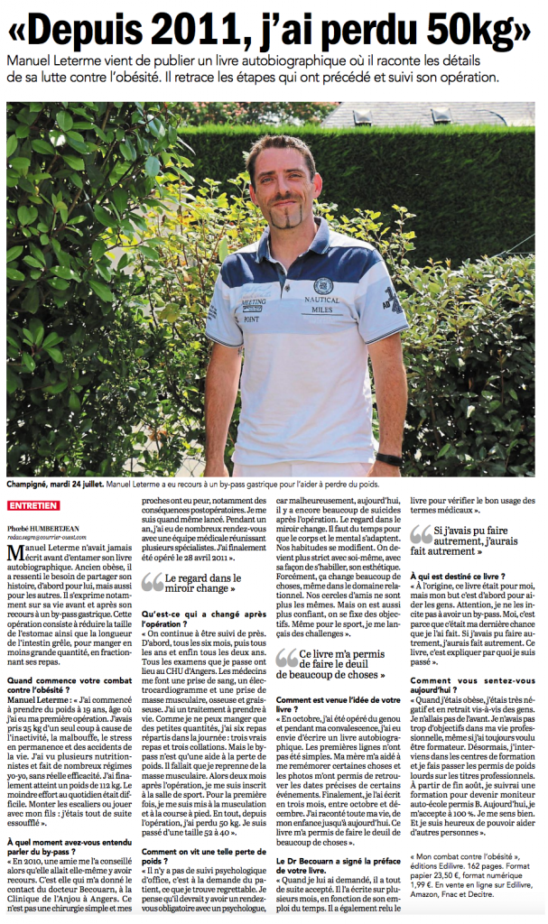 article_Le_Courrier_de_L_Ouest_Manuel_Leterme_2018_Edilivre