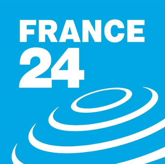 Éric Topona Mocnga sur le plateau de France 24 pour son ouvrage Misère et grandeur de la liberté d’informer