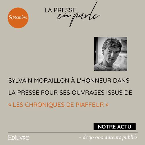 Sylvain Moraillon dans le Fontenay Mag pour ses ouvrages issus de « Les chroniques de Piaffeur »