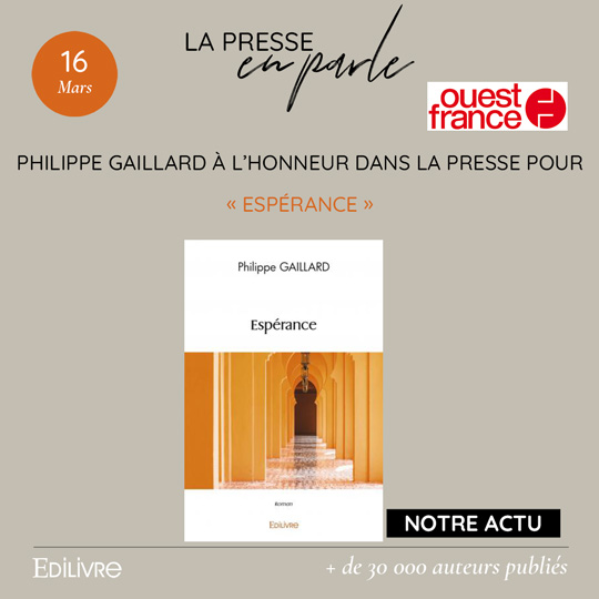 Philippe Gaillard à l’honneur pour son ouvrage «Espérance»