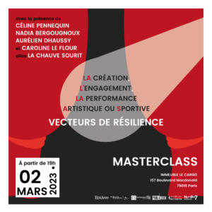 La soirée « Masterclass Résilience » du 2 mars 2023 à 19h