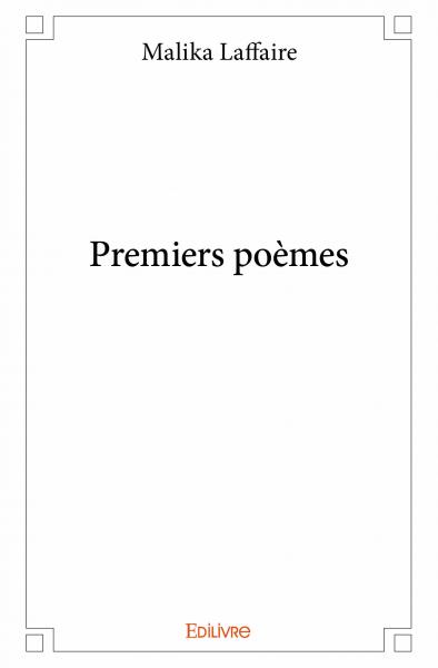 Premiers poèmes