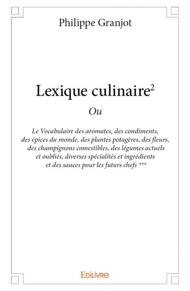 Lexique culinaire 2